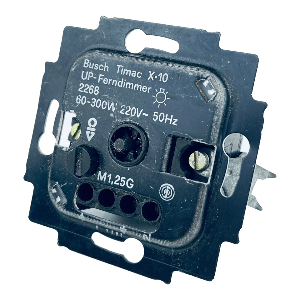 Busch Jaeger 2268 / Busch Timac X-10 / UP Ferndimmer / 60-300W - Bild 1 von 1