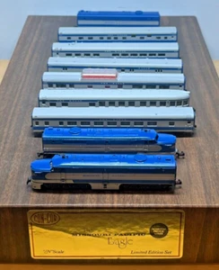 N Scale Con-Cor "The Missouri Pacific Eagle" Locomotive Pass Car Set RARE - Picture 1 of 21