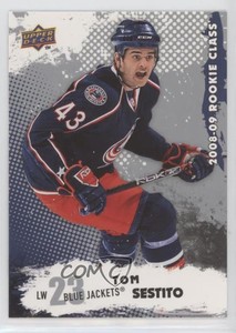 2008-09 Upper Deck Rookie Class Box Set Tom Sestito #33 Rookie RC