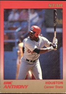 1989 Star Future Stars #2 Eric Anthony/(At bat) - EX-MT