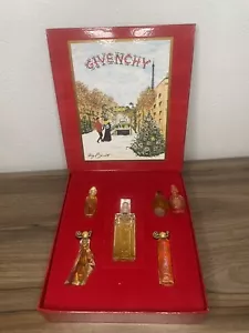 Vintage Givenchy Tony Bennett Miniatur Parfum Set 5 (4) Parfums und Box - Bild 1 von 8
