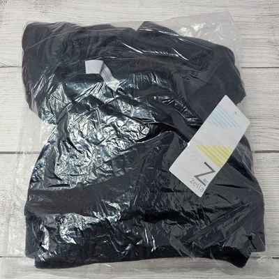 NWT Nordstrom Youth Girls Z by Zella Black Velour Pullover sweater size Medium ( - Image 1 of 3