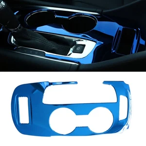 Blue For Chevrolet Malibu 2016-2021 Console Gear Shift Water Cup Holder Panel - Imagen 1 de 11