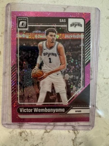 Victor Wembanyama Donruss Optic Pink Glitter /275 San Antonio Spurs Wemby! NBA - Picture 1 of 2