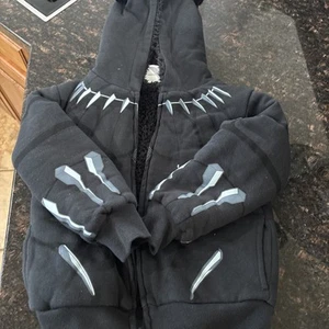 Marvel Black Panther Jacket - Size 5t Black, insulated, hooded - 5/11/25 - Picture 1 of 3