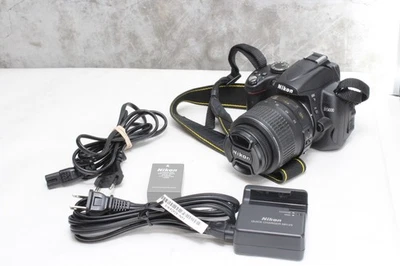 Nikon D5000 - DSLR Camera - Tested/Works includes 18-55mm lens *VERY NICE!* - image 1 of 4