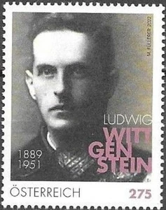 AUSTRIA 2022 PEOPLE Philosophers LUDWIG WITTGENSTEIN - MNH - Picture 1 of 1