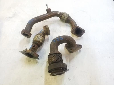 Tubos de colector de escape turbo 6,7 L | Se adapta a Ford F250 F350 F450 F550 2015-2019 Foto 1 de 4