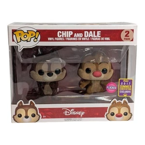 Funko Pop Disney Chip and Dale Flocked 2017 Convention SDCC Exclusive - Picture 1 of 16