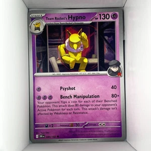 Team Rocket's Hypno 080/182 130 Uncommon The New World English holo - Picture 1 of 1
