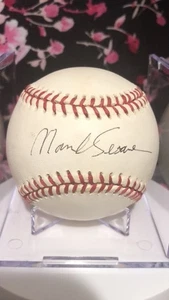 MANNY SEOANE PHILADELPHIA PHILLIES 1977 SIGNED BASEBALL. - Picture 1 of 7