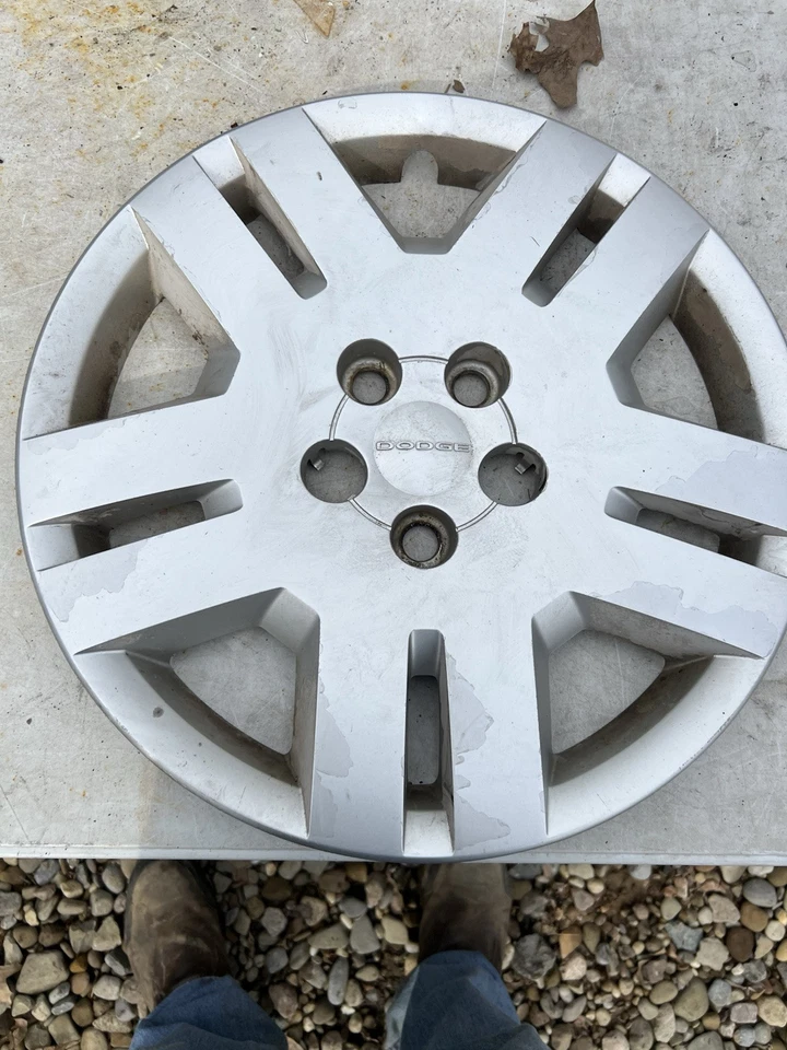 paint peel 2011 2012 2013 2014 DODGE AVENGER 17" wheel cover hub cap 8038 - Image 1 of 4
