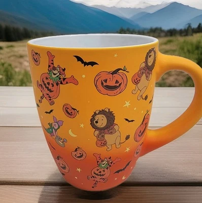 Disney Winnie The Pooh Halloween Oversized Mug Tigger Eeyor Piglet In Costumes - Image 1 of 4