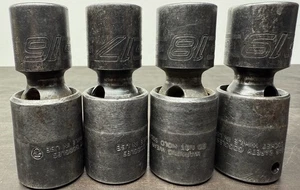 Snap On IPLM C 16 17 18 19mm  Impact Metric Deep Universal Swivel Socket Set 6pt - Picture 1 of 4