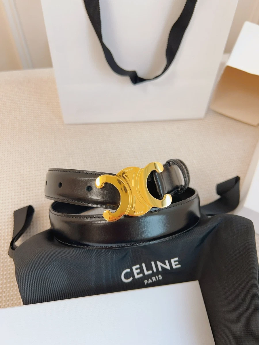 小物 CELINE Western narrow belt medium 80 CELINE Western narrow belt medium 80