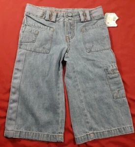 Sideout Unisex Toddler Denim Pants Indigo Blue Size 5 NWT - Picture 1 of 7