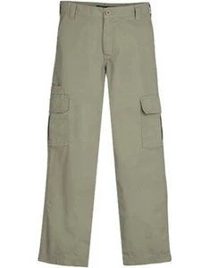 DICKIES Boy's Relaxed Fit Beige Cargo Pants Size 8 NEW - Picture 1 of 2