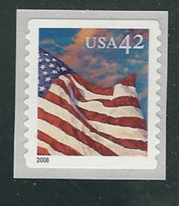 Scott #4244....42 Cent...Flag...2 Stamps - Picture 1 of 1