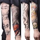 Unisex Arm Warmer Skins Protective Stretchy Stockings Fake Temporary Tattoo