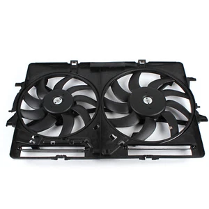 Fits 2009-2015 Audi A4 A5 Q5 S4 S5 Dual Cooling Fan Assembly 8K0121207A New - Foto 1 di 12