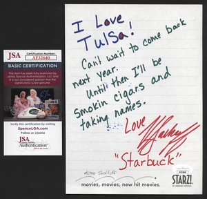 KATEE SACKHOFF STAR WARS BO-KATAN KRYZE Signed Autograph 6.5 x 9 Cut JSA - Picture 1 of 1