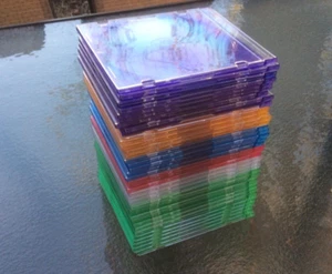 38 JEWEL CD/DVD CASES USED - Picture 1 of 7