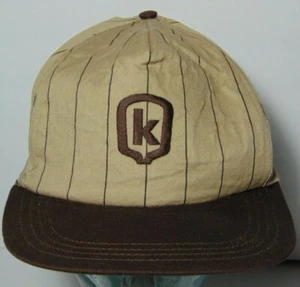 Old Vintage 1990s KELTGEN FARM SEED SNAPBACK TRUCKER HAT MADE IN THE USA - Picture 1 of 11