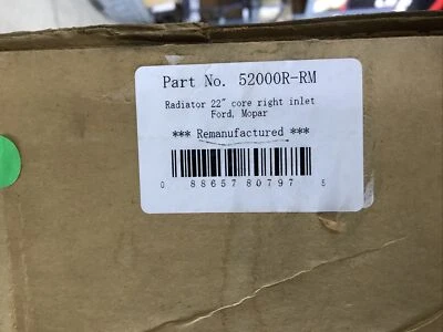 52000R - Flex-A-Lite Aluminum Radiators 22" core Ford Mopar  - Image 1 of 2