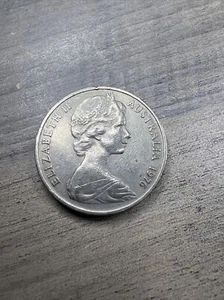 20 Cent Australia 1976 Twenty Pence Duckbill Platypus LOW MINT VINTAGE NM Coin 1 - Picture 1 of 4