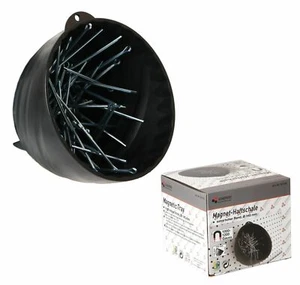 Magnetschale Kunststoff 145 mm Becher mit Rand Magnetisch Schale Schwarz SWV - Bild 1 von 6