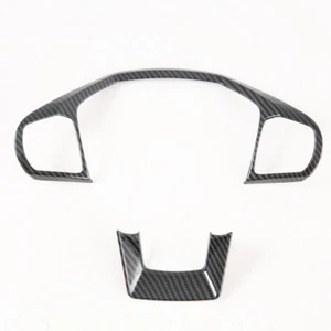For Ford Explorer 2020 2021 Car Interior Steering Wheel Cover Trim Strip Molding - Foto 1 di 6