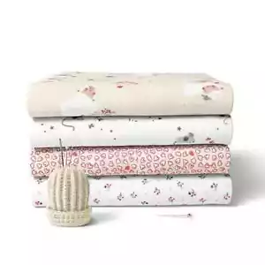 Children's 100% Cotton Fabric | Nursery Dressmaking Fashion Kids - Picture 1 of 99