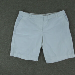 Tommy Hilfiger Shorts Womens 8 White Chino