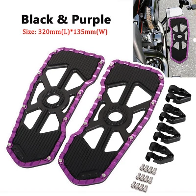 Driver Footboard Floorboards For Harley Touring Road Glide King Heritage Softail - Изображение 1 из 4