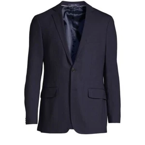NWT Lands End Mens traditional Comfort-First Year'rounder Wool Suit 40L Long - Picture 1 of 14