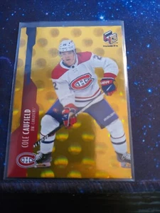 2021-22 Upper Deck Extended Series - Hologrfx Rookies Gold #HG-16 Cole Caufield - Picture 1 of 2