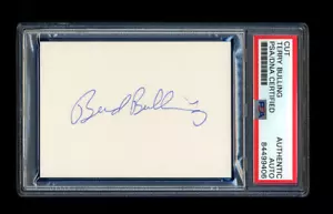 TERRY BUD BULLING SIGNED CUT PSA/DNA AUTOGRAPHED SEATTLE MARINERS TWINS - Picture 1 of 1