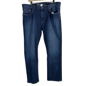 Eddie Bauer Straight Leg Medium Wash Denim Jeans Blue Size 40 x 32 Work Casual - Picture 1 of 10