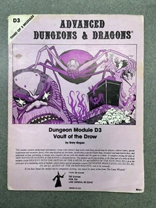 AD&D Modul D3 Vault of the Drow ERSTDRUCK - Bild 1 von 13