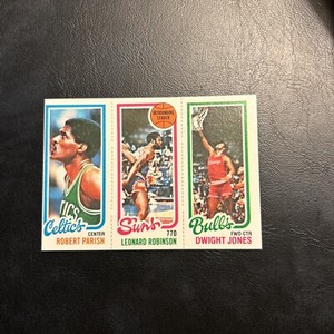 Robert Parish Leonard Robinson Dwight Jones Boston Celtics,1980 81 Topps Cb15