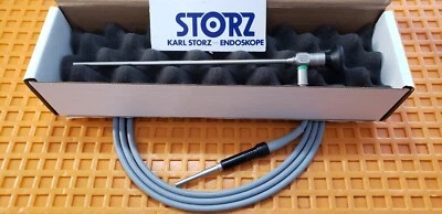 Telescopio Karl Storz 26011AA 5mm x 0 Grados 24cm y Cable de Fibra Óptica 495NA Foto 1 de 4