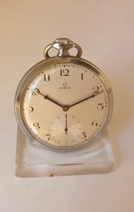 OMEGA 374 -5 ( 38,5L.T1 ) OROLOGIO DA TASCA UOMO POCKET WATCH MONTRE A GOUSSET - Imagen 1 de 7