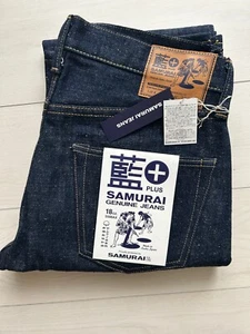 SAMURAI JEANS S500AX 18OZ "AI PLUS" STRAIGHT CUT Nonwash 30.31.32.33.35.36.40 - Picture 1 of 14