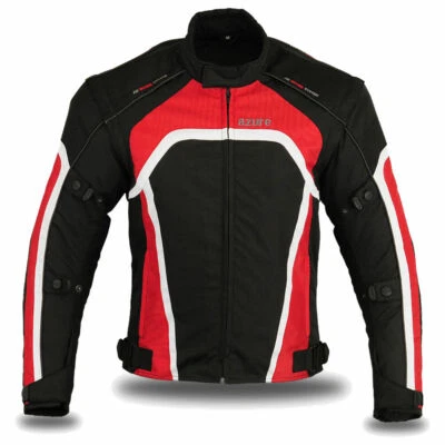JAQUETA DE MOTOCICLETA TÊXTIL IMPERMEÁVEL ARMADURAS MOTO CORRIDA CORDURA RBW - Imagem 1 de 4