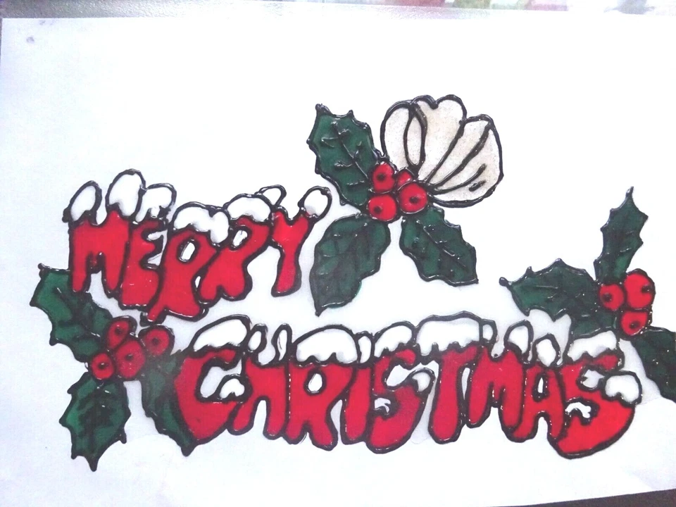 Gabis Window Color Bilder - Deko Weihnachten  - Merry Christmas - viele Bilder - - Bild 1 von 1