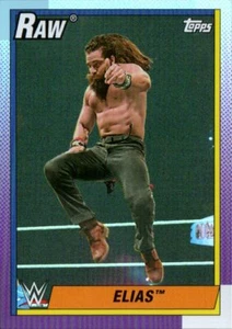 2021 Topps Heritage WWE - Rainbow Foil Parallel #13 Elias - Picture 1 of 2
