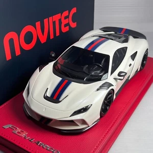 1/18 Peako Ferrari F8 Tributo Novitec N-Largo Blanco con Tira Ltd 20 piezas 84303 - Imagen 1 de 2