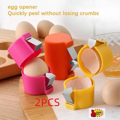 Egg Cracker Tool Egg Breaker Manual Shell Separator Opener Kitchen Tools for Egg - Image 1 of 4