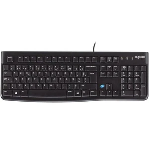 Logitech K120 Wired Usb Keyboard Azerty Fr French Desktop Computer Pc - Picture 1 of 5