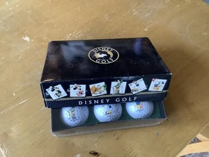 Vtg Pinnacle Golf Balls Disney Parks Disneyland Characters Set Of 6 Sealed - Picture 1 of 3